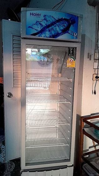 Haier ตู้เย็น 1 ประตู ขายตู้แช่เครื่องดื่ม สภาพดีปรกติทุกอย่าง