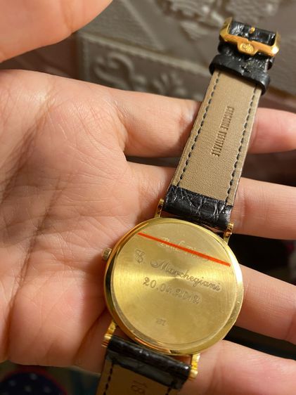 นาฬิกา PAUL PICOT สายหนัง ตัวเรือนเป็นทองหนัก 1 บาท สายหนังสี รูปที่ 5