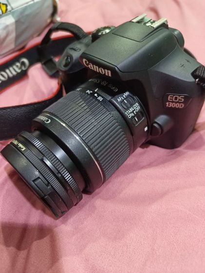 Canon กล้อง DSLR ไม่กันน้ำ ขายกล้อง cannon eos 1300d ใช้งานน้อย