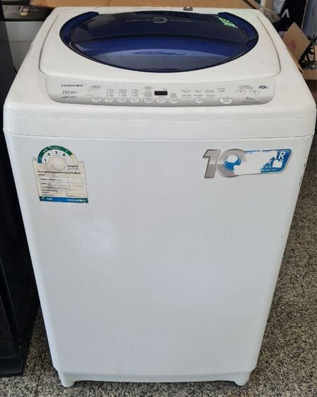 ขายเครื่องซักผ้าฝาบน Toshiba ขนาด 8กก ใช้งานปกติ