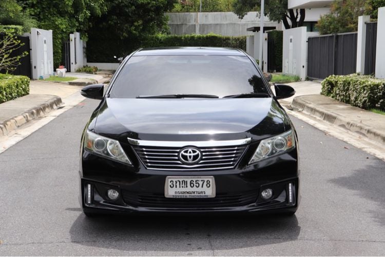 Toyota Camry 2014 2.0 G Sedan เบนซิน ไม่ติดแก๊ส เกียร์อัตโนมัติ ดำ