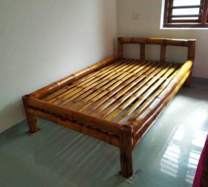 เตียงไม้ไผ่ DIY