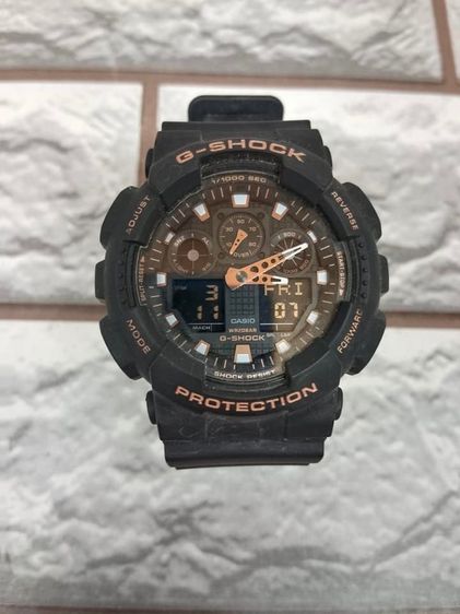 G-Shock ดำ นาฬิกา casio gshock ga-100gbx 