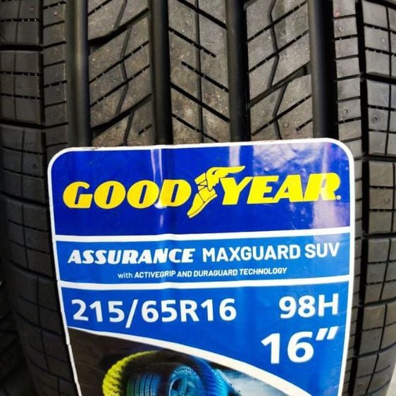 Goodyear 215-65-16ปี23ยางใหม่กูดเยียร maxguard suv