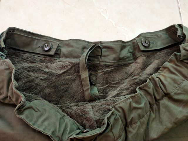 Scharrer Untergriesbach Navy Green Insulated Liner Snow Pants. กางเกงกันหนาว(กันน้ำได้ระดับนึง)กองทัพเยอรมันสีเขียวOG ปี1985 สภาพสวยไร้ตำหนิ รูปที่ 13