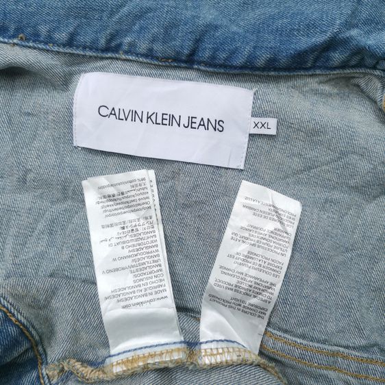 Calvin Klein Jeans Jacket รอบอก 48” รูปที่ 10