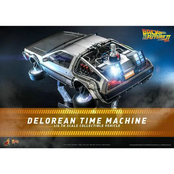 Hot Toys MMS636 1:6 Back to the Future II - DeLorean Time Machine รูปที่ 6