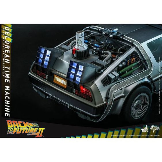 Hot Toys MMS636 1:6 Back to the Future II - DeLorean Time Machine รูปที่ 4