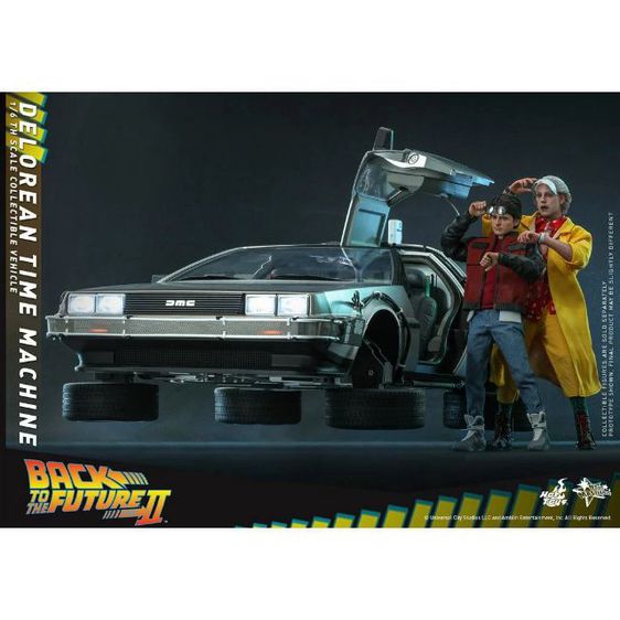 Hot Toys MMS636 1:6 Back to the Future II - DeLorean Time Machine รูปที่ 7