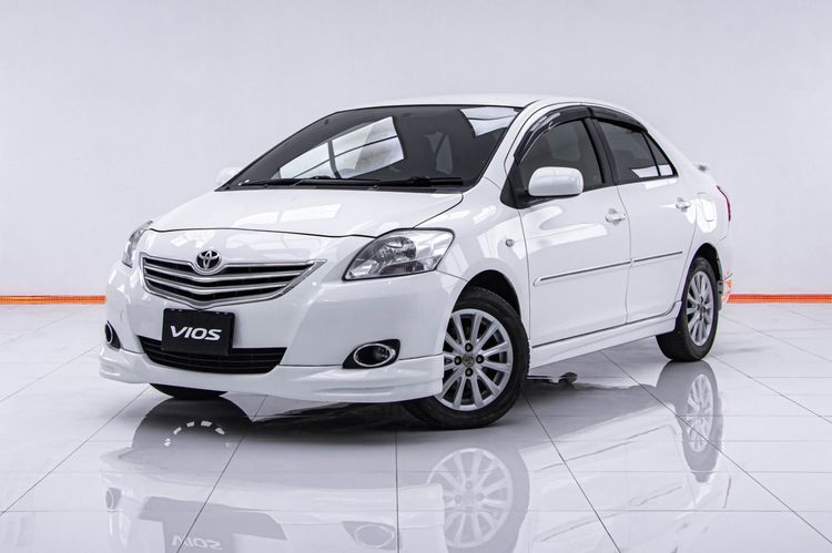 Toyota Vios 2010 1.5 E Sedan เบนซิน ไม่ติดแก๊ส เกียร์อัตโนมัติ ขาว รูปที่ 4