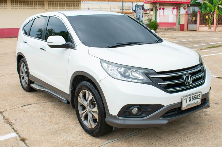 Honda CR-V 2013 2.4 EL 4WD Sedan เบนซิน ไม่ติดแก๊ส เกียร์อัตโนมัติ ขาว