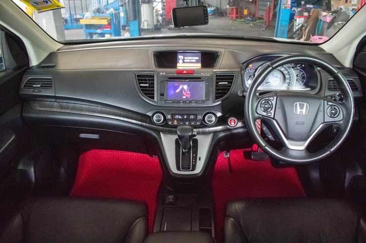 Honda CR-V 2013 2.4 EL 4WD Sedan เบนซิน ไม่ติดแก๊ส เกียร์อัตโนมัติ ขาว รูปที่ 4