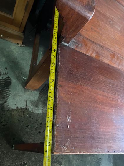 เตียงคันซึง ไม้สัก โบราณเก่าสะสม รูปที่ 8