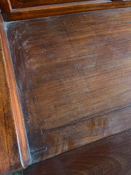 เตียงคันซึง ไม้สัก โบราณเก่าสะสม รูปที่ 7