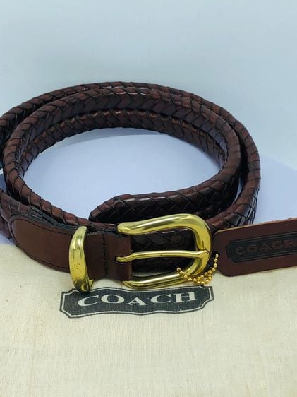 เข็มขัด Coach leather belt (670341)