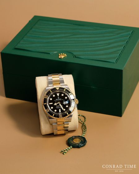 Rolex Sea-Dweller 126603 Black Dial Two-Tone Oyster 2024 43mm. รูปที่ 13