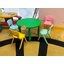 BKDPLAYชุดโต๊ะกลมขาพลาสติก พร้อมเก้าอี้ 4 ตัว โต๊ะนักเรียน,โต๊ะเขียนหนังสือเด็กโต๊ะกิจกรรม โต๊ะวงกลมโต๊ะพลาสติก พร้อมส่ง สำหรับเด็ก อนุบา รูปที่ 4