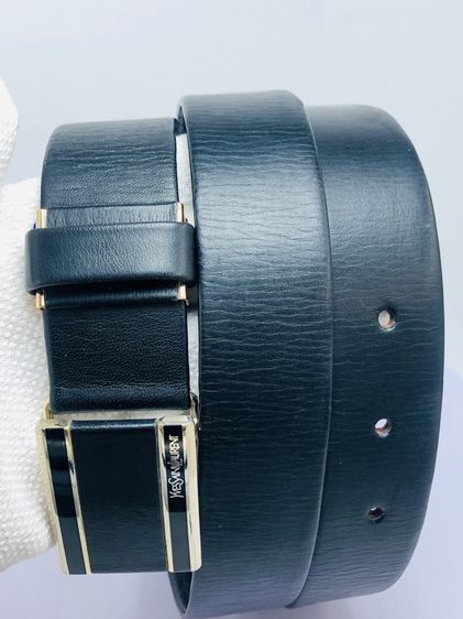 YSL leather belt (670359) รูปที่ 9