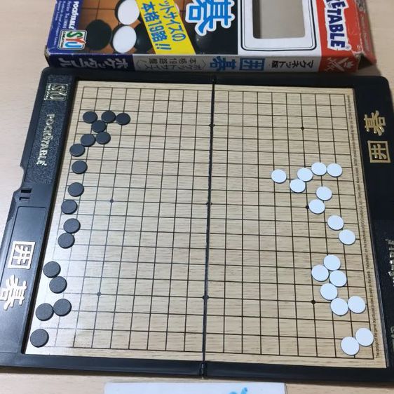 เกมส์พกพา Wakui Pocketable Foldable Travel Go Game Board Magnetic Stones Set Made in Japan งานตู้ญี่ปุ่น วินเทจ พกพาง่าย ขนาดเล็ก รูปที่ 4