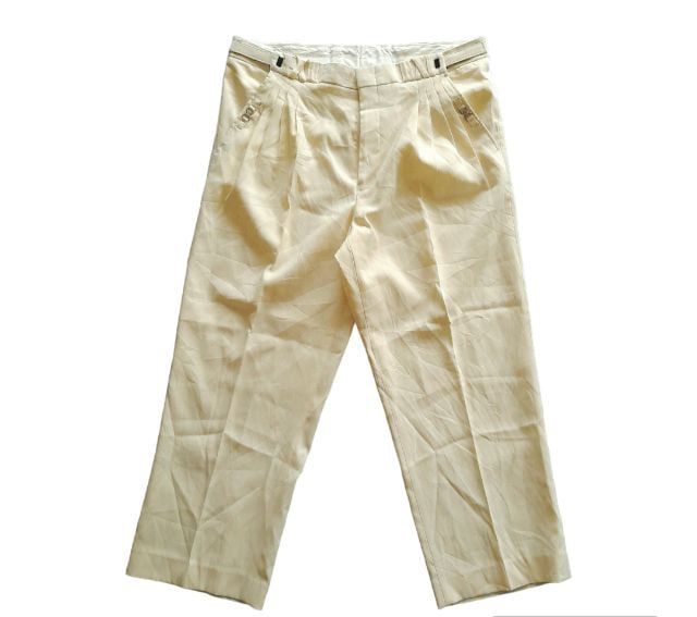 Arrow
Bavarian cream
waist side step
4 pleats trousers w35
🔵🔵