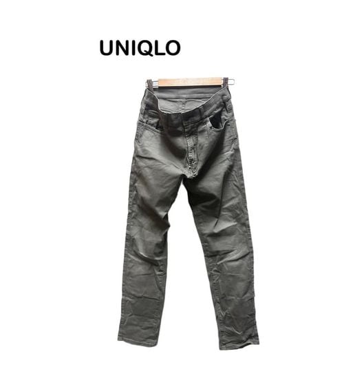 💙 UNIQLO กางเกงยีนส์ซิปหน้าสีขี้ม้า รูปที่ 1