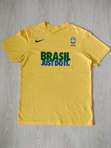 เหลือง เสื้อยืดไนกี้ทีมชาติบราซิล