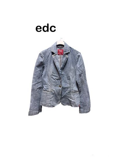 💙 edc เสื้อสูทยีนส์วินเทจ