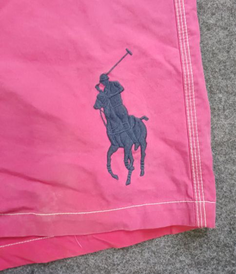 กางเกงเล่นน้ำ Polo Ralph Lauren Big Pony สีชมพู ป้าย XL  รูปที่ 5