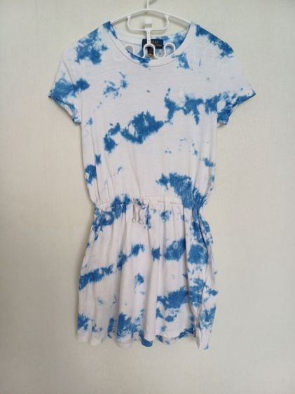 Polo Ralph Lauren Tie-Dye Print Kids T-shirt Dress Size 6X 125cm รูปที่ 2