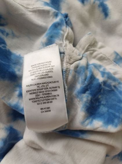 Polo Ralph Lauren Tie-Dye Print Kids T-shirt Dress Size 6X 125cm รูปที่ 10