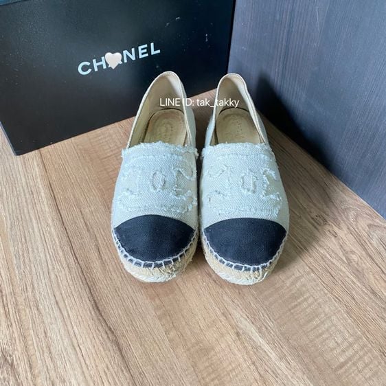 CHANEL Espadrille Size 36 รูปที่ 1