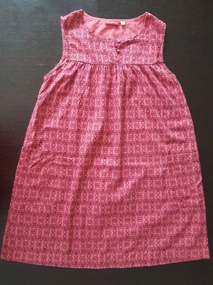 อื่นๆ เดรส | จั๊มสูท แดง แขนสั้น Ivana Helsinki Girls Dress Size (150) Stacking Doll Design Sleeveless