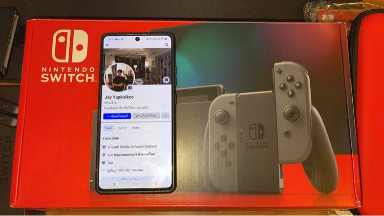 Nintendo Switch v.2 กล่องแดง รูปที่ 2