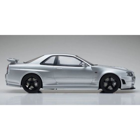 Kyosho 1:12 Nissan Skyline GT-R (R34) Nismo Z-Tune (Silver) Resin Car Model