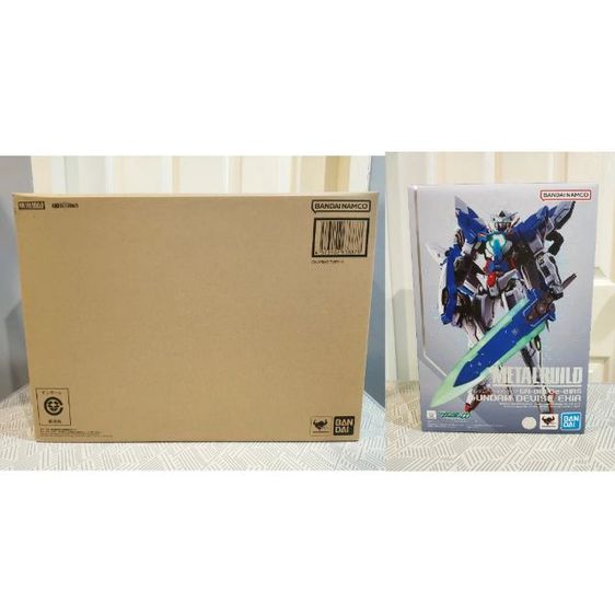 Bandai METAL BUILD GN-001 Gundam Devise Exia and Bandai METAL BUILD GN Arms TYPE-E Action Figure รูปที่ 9