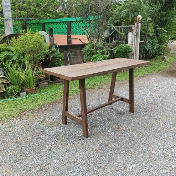 อื่นๆ โต๊ะใหม่ทำจากไม้เก่า หน้าโต๊ะไม้สักขาไม้เนื้อแข็งราคา1600และ1800บาท