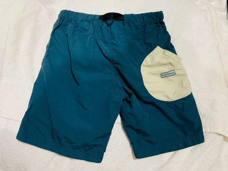 กางเกงขาสั้น Karrimor แท้ 💯 size M เอว 26-32  ใส่ได้ ยาว 18 นิ้ว สภาพใหม่มาก ดีเทลกระเป๋าสวย เนื้อผ้าดีใส่สบาย หายากน่าสะสมครับ รูปที่ 1