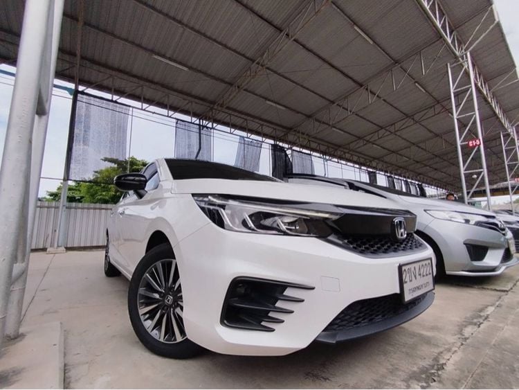 Honda City 2021 1.0 SV Sedan เบนซิน ไม่ติดแก๊ส เกียร์อัตโนมัติ ขาว