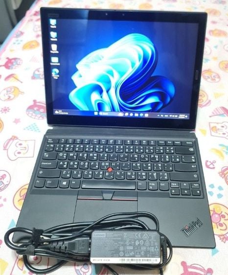 Lenovo วินโดว์ 8 กิกะไบต์ USB ไม่ใช่ เบาThinkpad X1 Tablet (3rd) i5 แรม8 ssd 256 ถอดจอเป็น Tablet คีไฟ วินแท้ ใส่ซิม