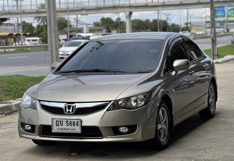 Honda Civic 2010 1.8 S i-VTEC Sedan เบนซิน ไม่ติดแก๊ส เกียร์อัตโนมัติ บรอนซ์ทอง รูปที่ 2