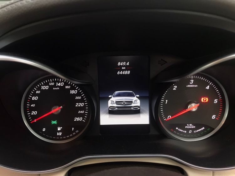 Mercedes-Benz C-Class 2016 C300 Sedan ไฮบริด ไม่ติดแก๊ส เกียร์อัตโนมัติ ดำ รูปที่ 1