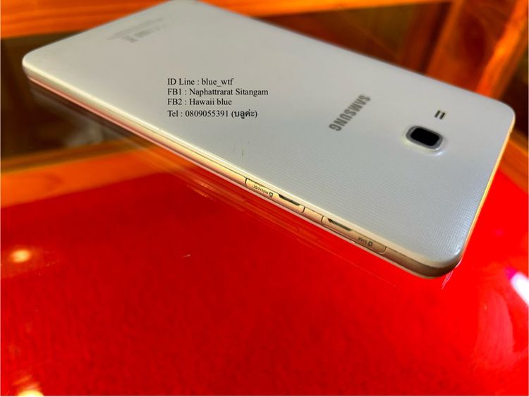 Samsung TabA(6)จอ7นิ้ว ใส่ซิมโทรได้ 4G  สภาพสวย ใช้งานปกติ รูปที่ 3