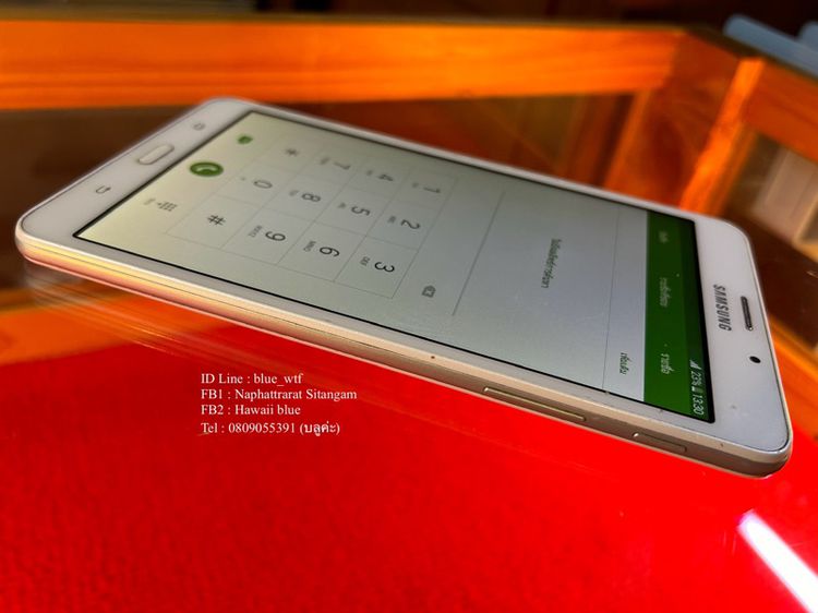 Samsung TabA(6)จอ7นิ้ว ใส่ซิมโทรได้ 4G  สภาพสวย ใช้งานปกติ รูปที่ 4