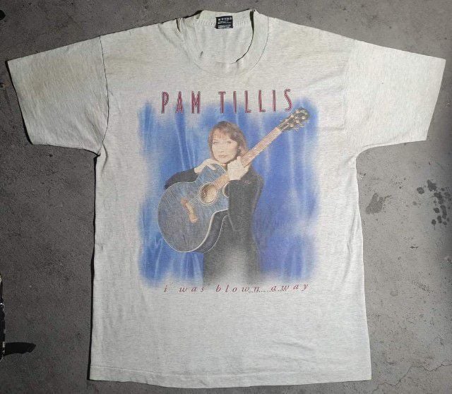 🔥🔥🔥 เปิดขาย เสื้อวง PAM TILLIS  ผ้า50-50 ตอกปี1995 งานเก่าเก็บ เดือดๆสวยๆ🔥🔥🔥 รูปที่ 1