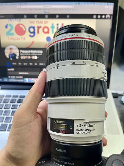 Canon 70-300 f4-5.6 is usm รูปที่ 1