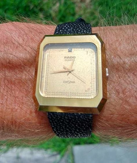 สแตนเลส ทอง  Rado DiaStar Vintage Elegance quartz watch