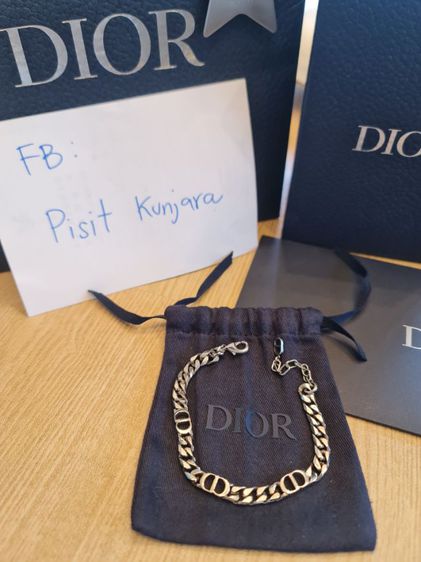 🌟 Dior Men Bracelet ออกช็อป Emporium อุปกรณ์ครบครับ ส่งต่อ 12,900.- ต่อรองได้ครับ ⭐️