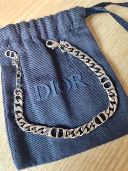🌟 Dior Men Bracelet ออกช็อป Emporium อุปกรณ์ครบครับ ส่งต่อ 12,900.- ต่อรองได้ครับ ⭐️ รูปที่ 4