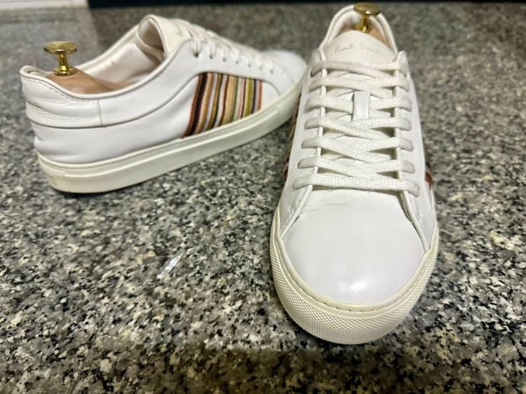 Paul Smith Art Stripe White Sneakers เบอร์7 รูปที่ 1