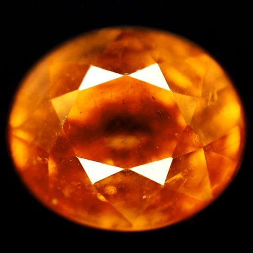พลอยสเปคซาร์ไทร์ 1.90 กะรัตสีส้มสวยมาก (13356)